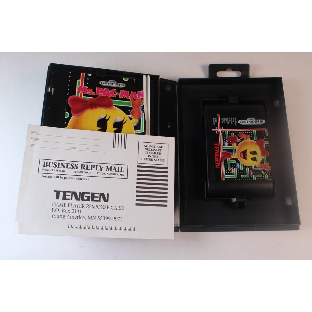 Ms Pac-Man (Sega Genesis) Authentic, Complete, Tested/Works - Picture 5 of 10